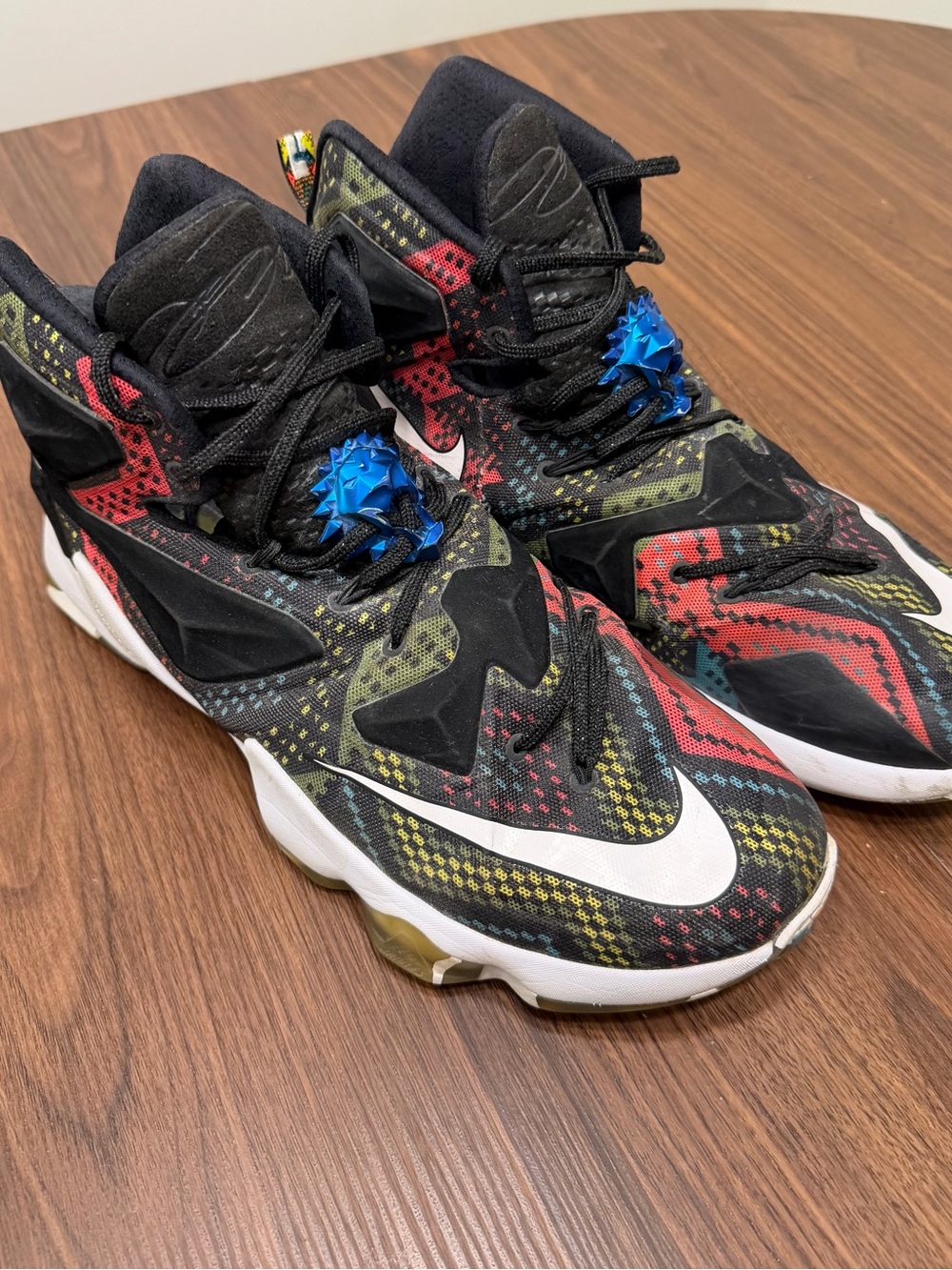 Nike LeBron 13 “Fresh Bred” or multicolor pattern Size 11.5